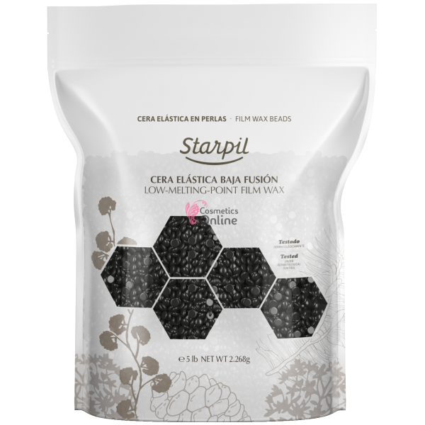 Ceara traditionala extra elastica refolosibila granule Starpil NEAGRA 2.2 kg